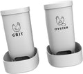 2Pcs Chick Feeders Chicken Starter Kit Duck Bird Heavy Duty Easy Cleaning Automatic Quail Hen Leakproof Feeder