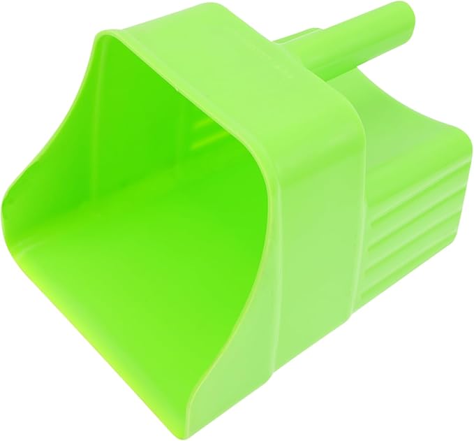 TOYANDONA Heavy Duty Livestock Feed Scoop – Thickened Plastic Fodder Shovels for Poultry and Livestock – for Grain and Seed Smooth Edges