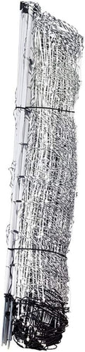 Premier 1 ElectroNet® 35"H x 164'L Portable Electric Fence with Built-in Single Spike Posts | White/Black Fence for Sheep & Goats