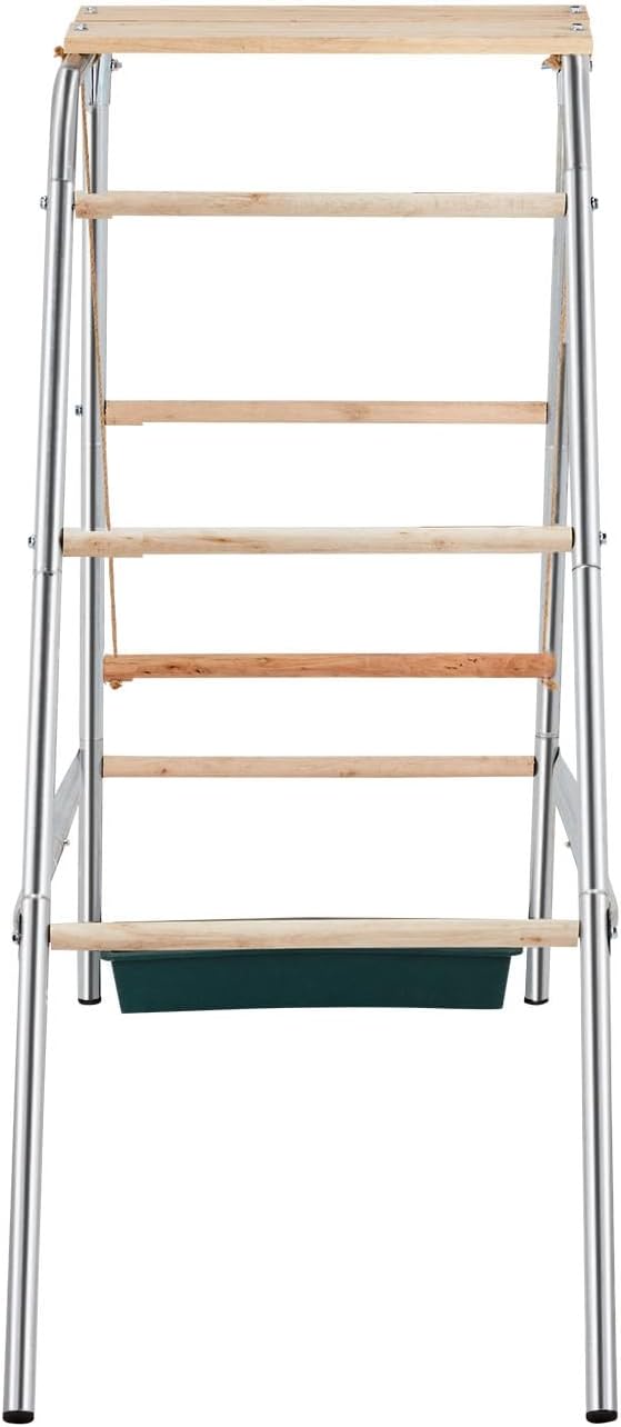 Outdoor Chicken Perch,Chicken Roosting Ladder with Leg Bands,Chicken roosting Bars, Chicken Coop, Suitable for Chicken Run and Chicken Perch, Backyard Poultry, Farm Roost for Chickens