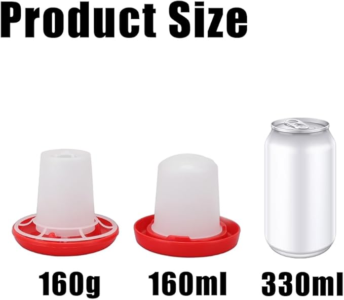 Chick Feeder Waterer Kit, Drinkers Plastic Hanging Poultry Feeding Equipment Set Free Range Twist Lock Base Combo Outdoor Water Dispenser Container For Baby Chicken Quail Hen Duck Farm Coop Supplies