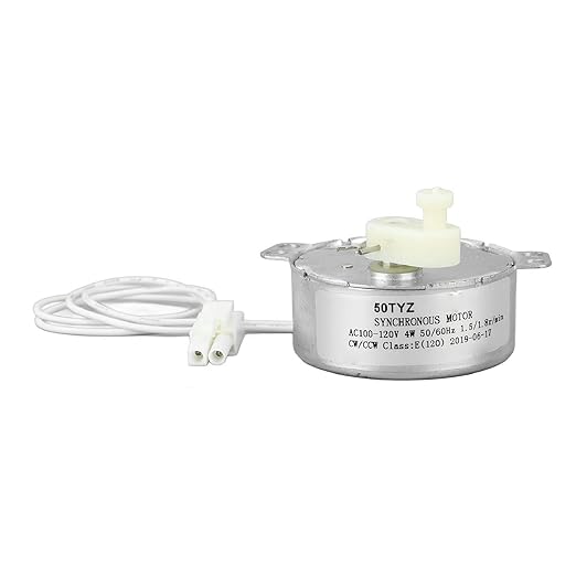 Egg Turnner Motor, 4W Egg Turner Rotator Incubator Motor Automatic EggTurning Tray Tool Incubator Accessories for Chickens Ducks Goose BirdsEgg (100-120v)