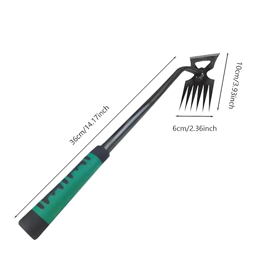 3pcs Outdoor Garden Weed Puller Tool with 5/6/11 Teeth Artifact Uprooting Weeding Tool Suitable for Backyard Farm Weeding