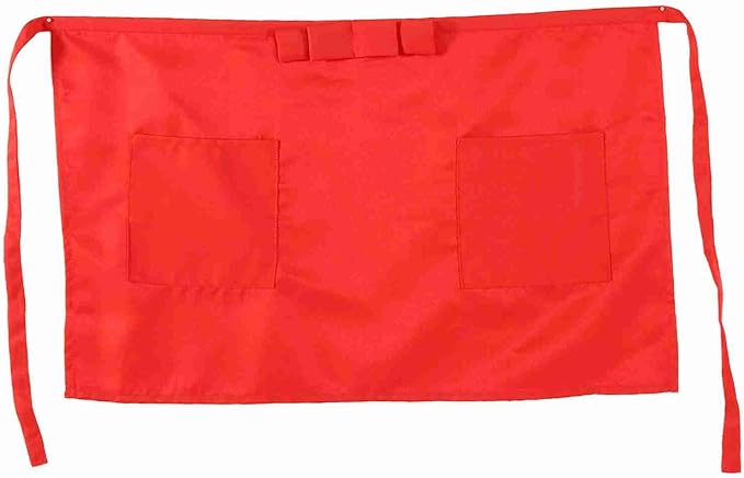 ZJchao Apron, Half Length Kitchen Aprons Aprons With Pockets for Kitchen or Serving