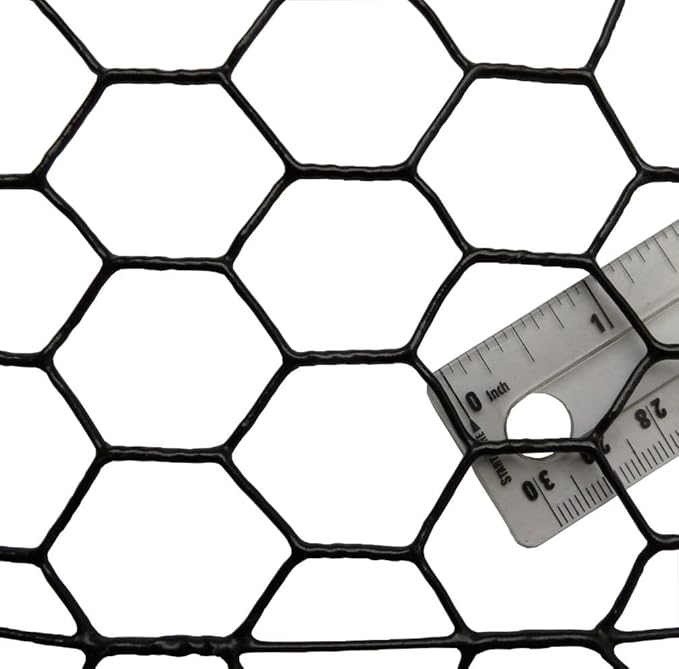 Pinnon Hatch Farms PVC Coated Chicken Hex Wire (5' x 75')