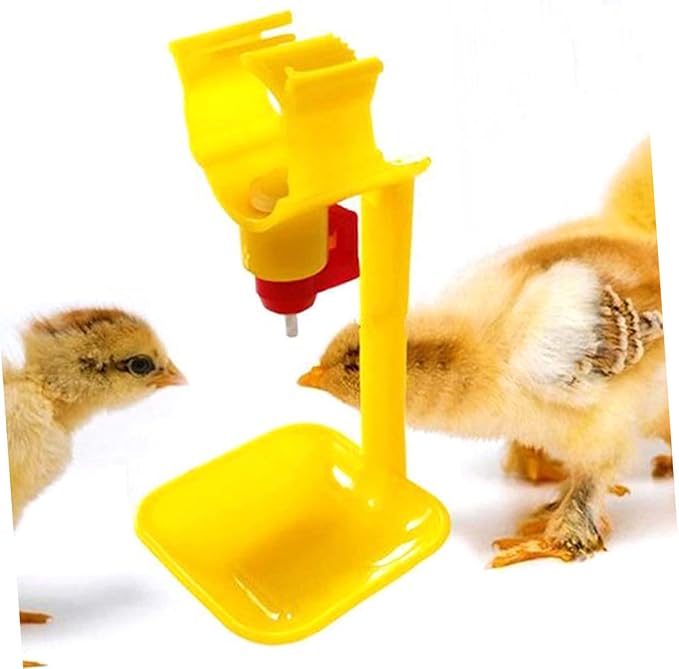 10pcs Automatic Chicken Water Fountains Large Capacity Poultry Drinking Fountain Easy to Use for Chicken Duck Goose