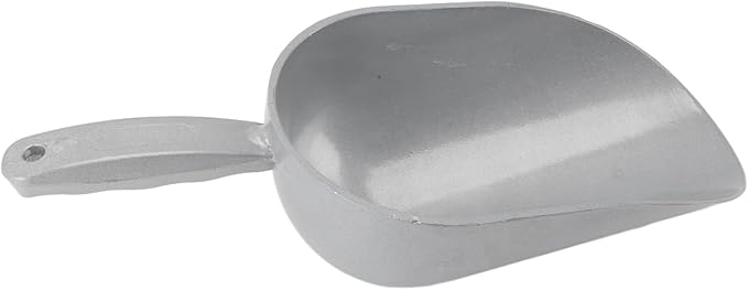 Pet Food Scoop Durable Aluminum Alloy Grain Shovel for Poultry Dog Cat Feed Ideal for Kitchen Shop Use