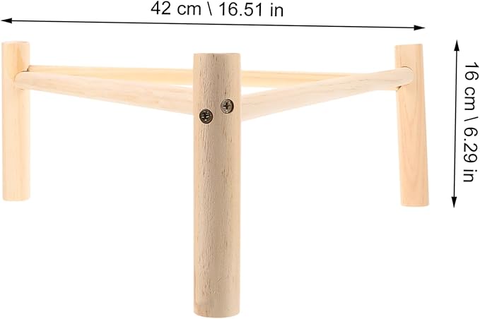 TOYANDONA Chicken Perch Stand Roosting Bar for Chickens and Birds Design Essential Coop Accessory for Secure Roosting and Foot Exercise