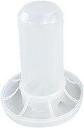 Automatic Chicken Feeder,Birds Dispenser No Waste Hen Supplies with Ports Feeder Bucket for Ducks Turkeys Lawn Quails, for 350ml Water