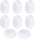 Wooden Fake Dummy Nest Eggs 8 PCS - Nesting Box Tool for Encouraging Hen Laying（White）