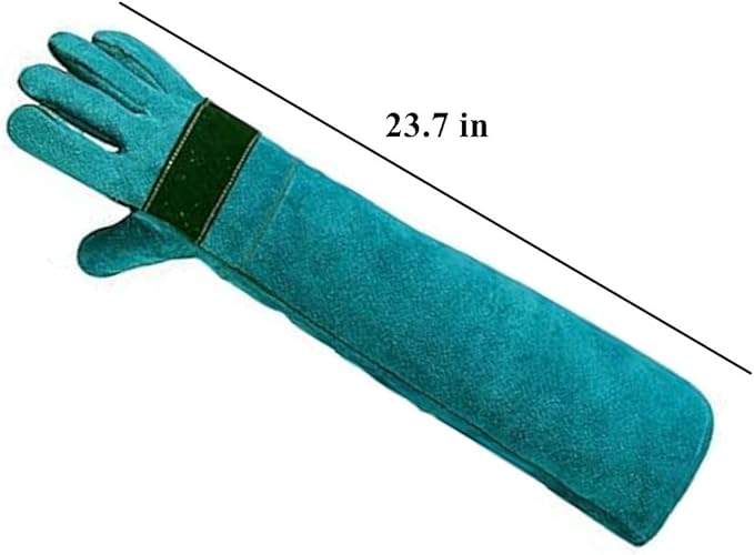 ISMARTEN Bird Animals Anti-Scratch Protective Gloves, Dogs Cats Parrot Training Working Glove