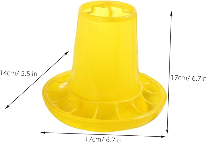 Hanging Chicken Feeder Chick Waterer Automatic Feeder for Chickens Plastic Feeding Holder