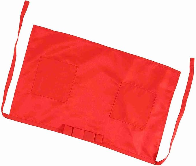 ZJchao Apron, Half Length Kitchen Aprons Aprons With Pockets for Kitchen or Serving