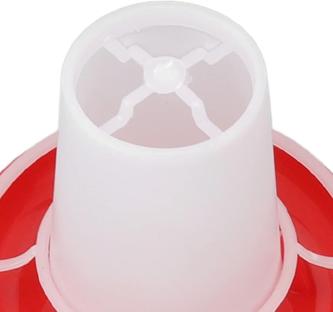 Chick Feeder and Waterer Set, Poultry Feeder Quail Waterer Duck Feeder Automatic Feed and Watering Combo for Chickens, Ducks, Turkeys, Quail, Baby Chicks, Turkeys and More