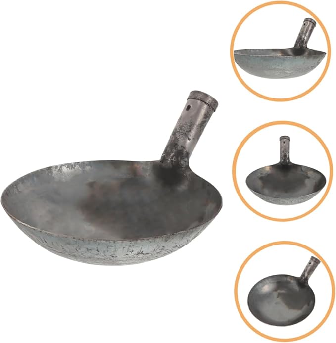Swamp Bucket Utility Bucket Metal Dung Cleaning Shovel Dung Scoop for Muck