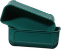 Galvanized Chicken Feeder Large Capacity Poultry Feeder Auto Feed Trough for Birds Feed Trough Bucket