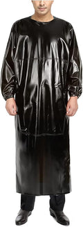 SUJAN Apron with Sleeves Splash Suit Waterproof Smock Chemical Resistant Safety Aprons Coverall