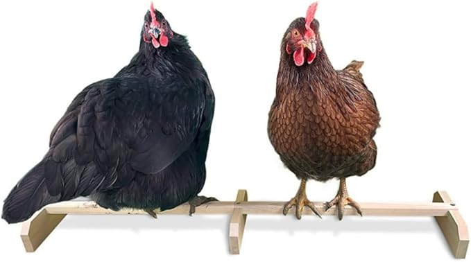 1piece Natural Chicken Perch Wooden Roosting Bar Bird Cage Perch Bird Cage Accessory