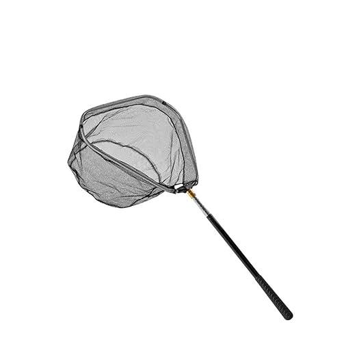 Stainless Steel Retractable Chicken Catcher Tool with Hook & Net, 16-60 Inch Adjustable Poultry Catcher for Chickens Ducks Turkeys Geese