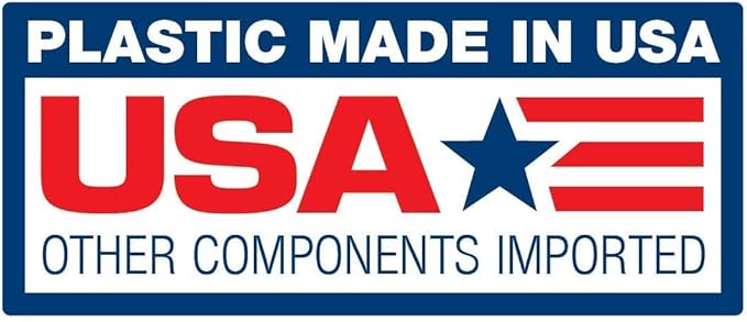 Gamma2 Gamma Seal Lid for Utility Buckets - Fits 3.5, 5, 6 & 7 gallon buckets, Orange, Made in USA