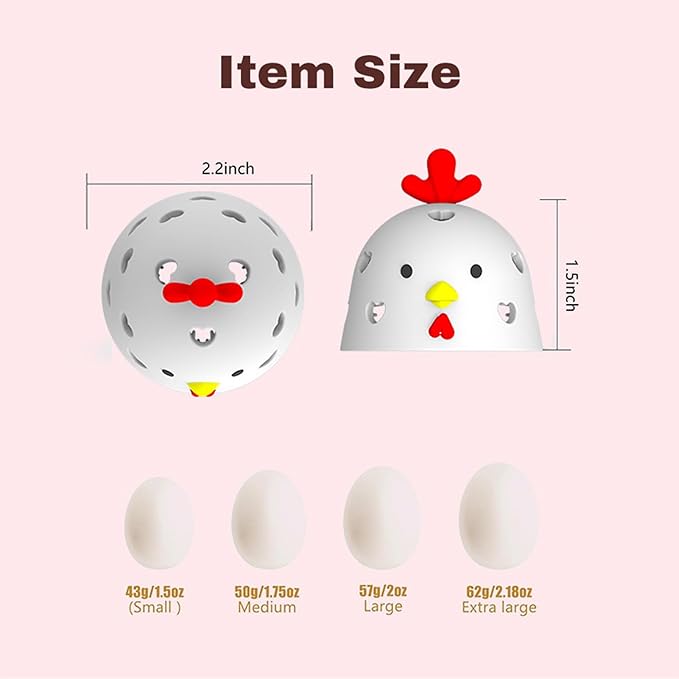 Dioche Egg Brush Cleaner, Egg Brush Cleaner Silicone Scrubber for Eggs - Multifunctional Vegetable & Fruit - Durable & Reusable Kitchen Tool (Brown)