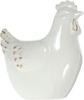 Alipis Farmhouse Style Ceramic Hen Decor Ornament for Kitchen Chicken Accessories