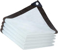 Multipurpose Reinforced Chicken House Tarp Thermal Insulation Cover with Fastening Rope for Garden Use Reinforced Edges Coops Tarp