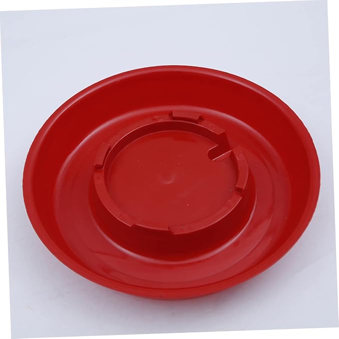Thickened Plastic Automatic Poultry Water Feeder Dispenser for Chickens Quail Birds Watering System for Home and Commercial Farms Easy to Use Spill Drinker