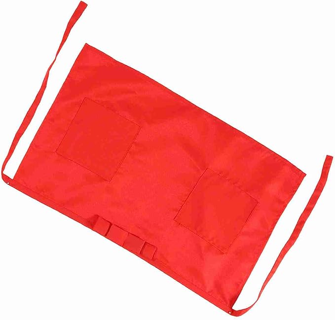 ZJchao Apron, Half Length Kitchen Aprons Aprons With Pockets for Kitchen or Serving