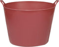 Little Giant® Poly/Rubber FlexTub Bucket | Ultra Durable & Versatile Farm Tub | Plastic Synthetic Gardening Tub (1, Hot Pink)