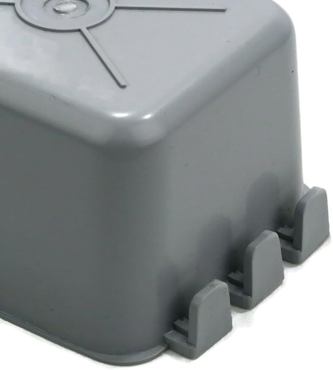 The ROP Shop 200-Pack - 16oz Gray Cage Cups for Feed & Water for Poultry Ducks, Birds, Hamsters
