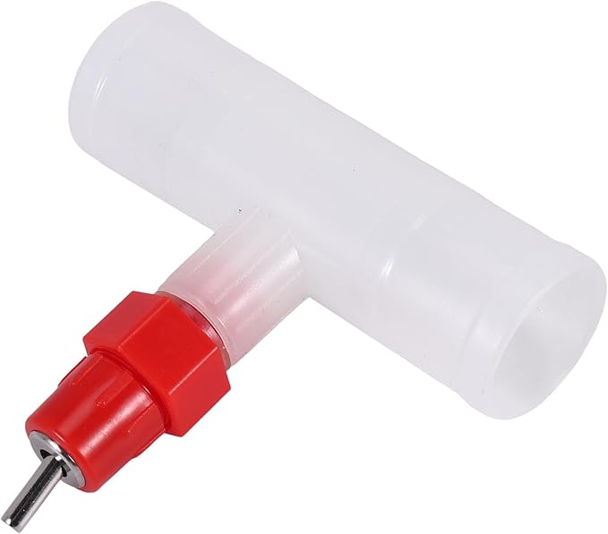 Chicken Nipples Tee Fittings - Fully Automatic Poultry Waterers Kit Chicken Water Drinker 10 Pack