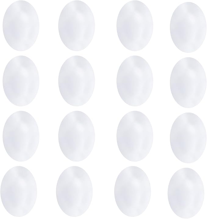 16 PCS Wooden Dummy Nest Eggs - Agricultural Tools for Chicken Coop Nesting,Encourages Hens to Lay Eggs