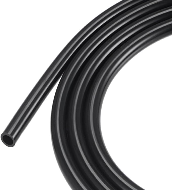 5ft of 1/4" Black UV Resistant Tubing Hose for Chicken Quail Rabbit Automatic Waterer Drinker Cups & Nipples