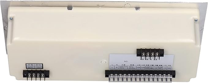 XM-18G Egg Incubator Controller Intelligent Six-Screen Six-Display Temperature Humidity Full Automatic Control for Chicken Goose Duck(0-99℃ 0-99% Rh)(110V)