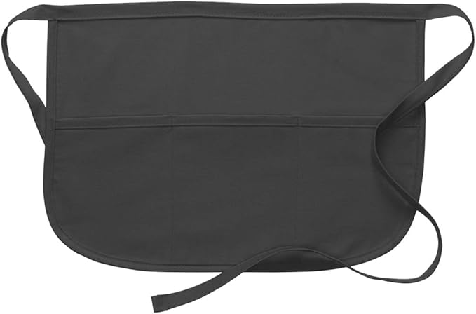 DayStar Apparel 180XL Extra Large Rounded Three Pocket Waist Apron
