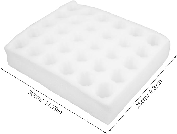 Cabilock 30-Cell Egg Carton for Shipping Sturdy Egg Crate Cushioning Design Reusable Packing Container for Kitchen Storage