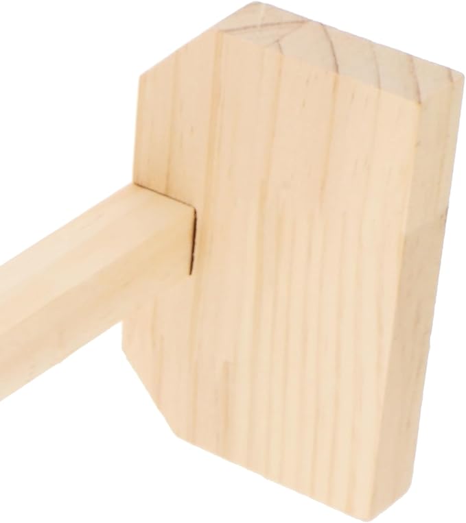 Wooden Parrot Stand 15.75 Inch Roosting Perch for Large Birds and Chickens Bird Cage Accessory for Parrots Conures and Baby Chicks Indoor Pet Play and Training Gym