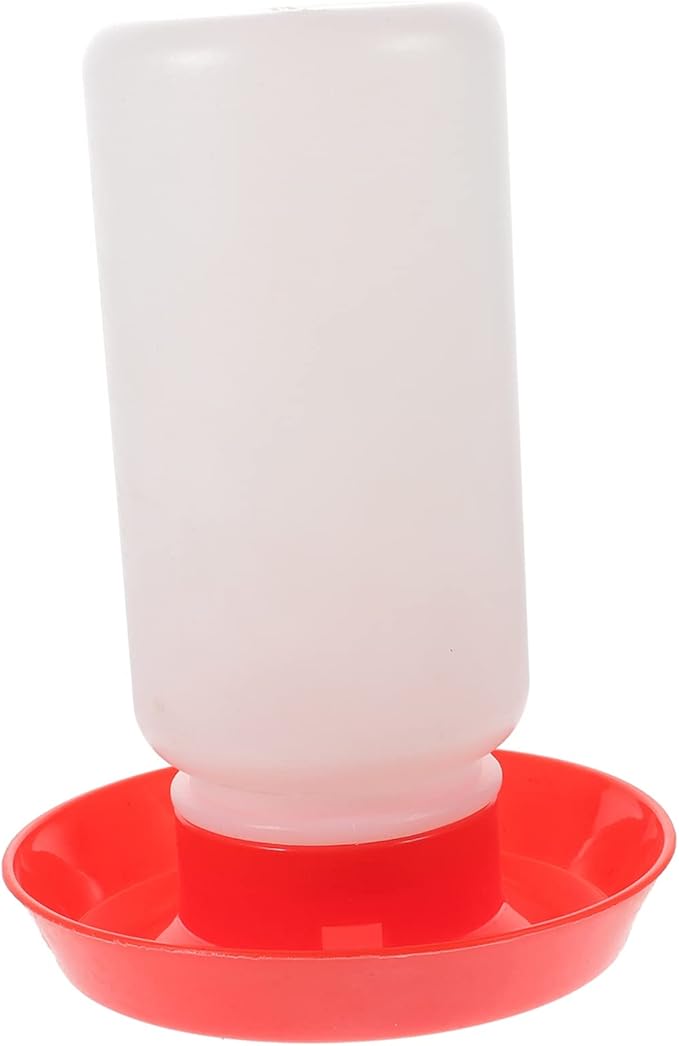 Farm Use Automatic Poultry Waterer and Chick Feeder Kit Food-Grade Drinking and Feeding Device for Chickens and Geese Easy to Clean Large Capacity