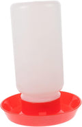 Farm Use Automatic Poultry Waterer and Chick Feeder Kit Food-Grade Drinking and Feeding Device for Chickens and Geese Easy to Clean Large Capacity