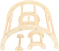 Chicken Perch, Wooden Chicken Roosting Bar Arch Shape Bird Perch Stand with Different Sizes for Chickens Hamsters and Small Animals