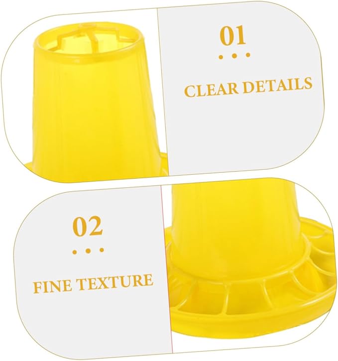 Hanging Chicken Feeder Chick Waterer Automatic Feeder for Chickens Plastic Feeding Holder