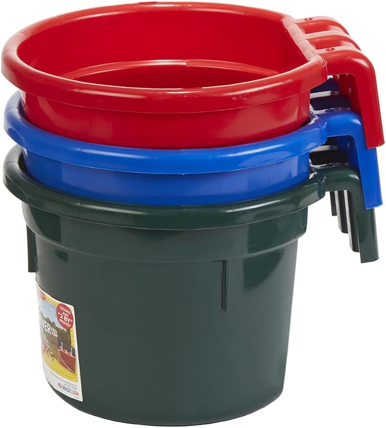 8 Quart Hook Over Feed Pail