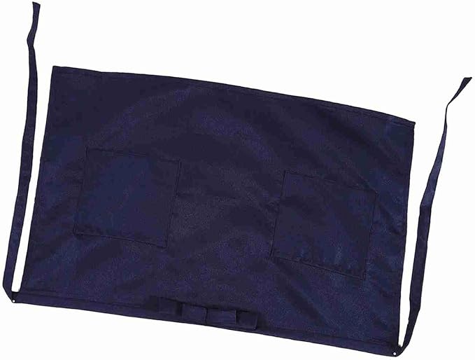 ZJchao Apron, Half Length Kitchen Aprons Aprons With Pockets for Kitchen or Serving