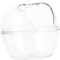 1pc Hamster Bathroom Transparent Sand Bath Box for Pets Lightweight Play Rest Container for Hamsters Guinea Pigs More Breathable Design for Safe Bathing