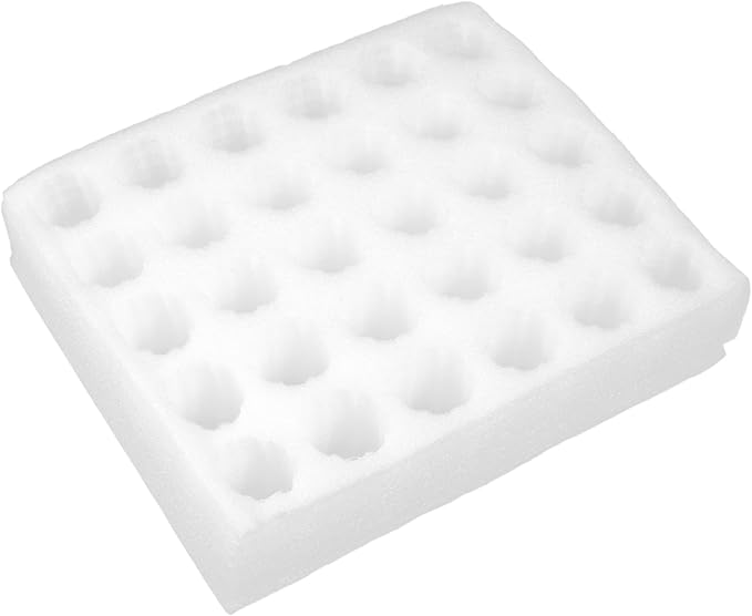 Cabilock 30-Cell Egg Carton for Shipping Sturdy Egg Crate Cushioning Design Reusable Packing Container for Kitchen Storage