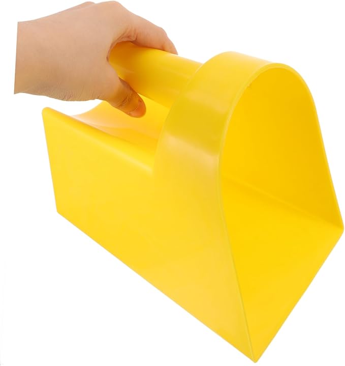 Heavy Duty Shovel Farm Animal Feed Scoop Large Capacity Poultry Food Shovel