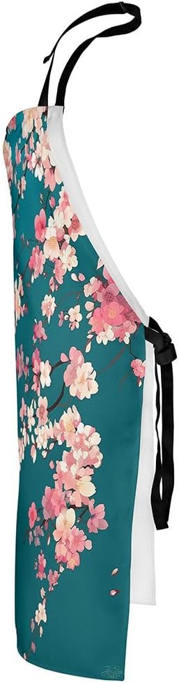 jejeloiu Cartoon Cats Apron for Women Men 26"x31"