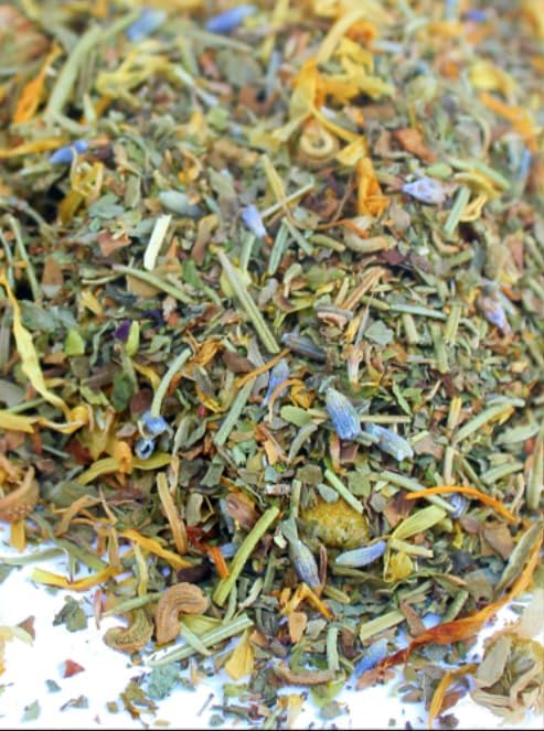 Pampered Chicken Mama Nesting Herbs for Backyard Chickens 8 pounds - Scent of Spring - Keep Laying Hens Happy, Healthy and Relaxed