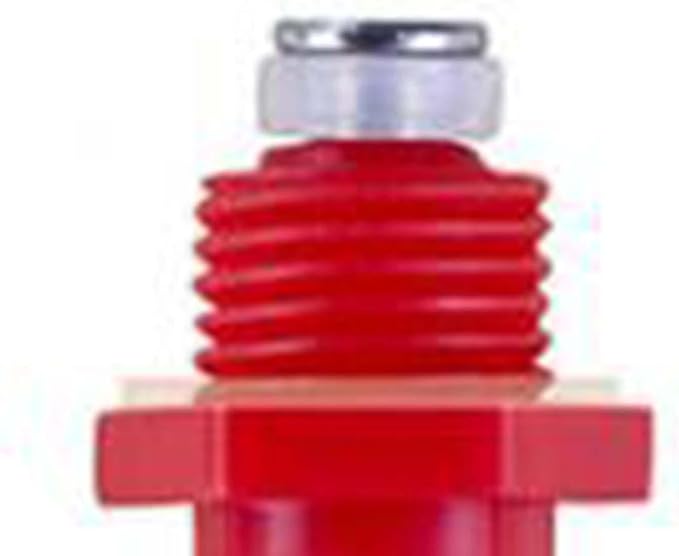 100Pcs Automatic Poultry Drinker Chicken Nipple Drinking Dispenser Screw Style Red Wear Resistant for Farm Poultry Watering System Waterer
